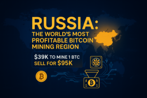 Russia Ranks as the Most Profitable Bitcoin Mining Region Globally